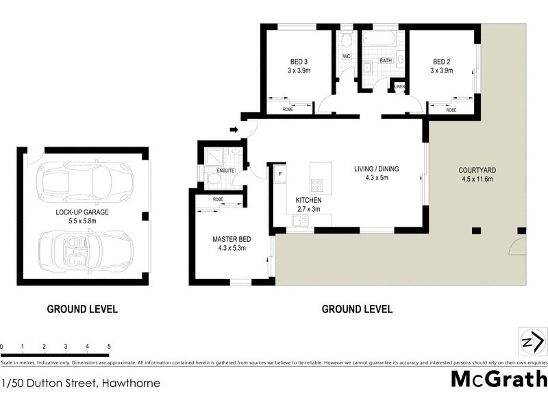 1/50 Dutton Street, Hawthorne QLD 4171 Floorplan