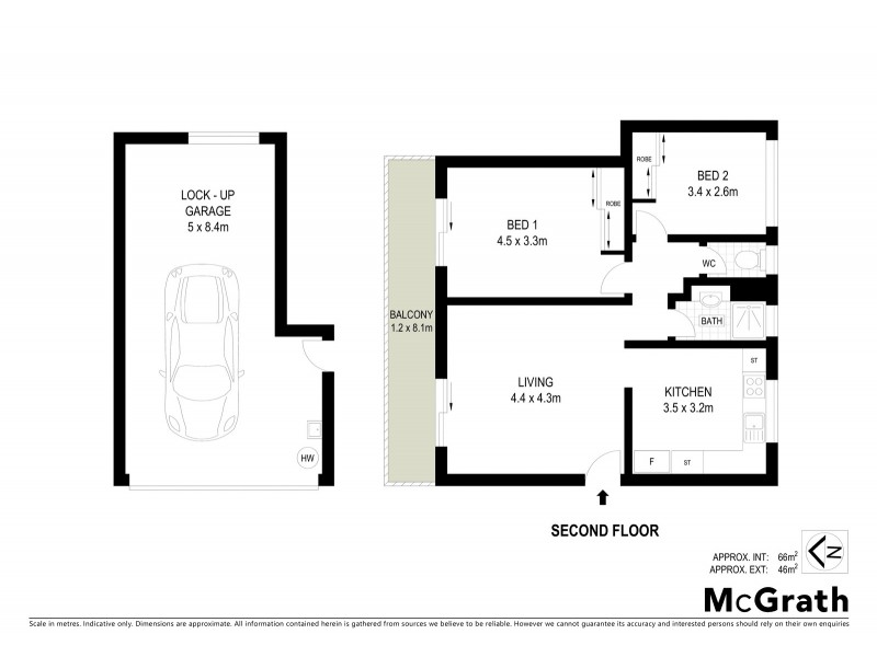 8/39 Princess Street, Bulimba QLD 4171 Floorplan