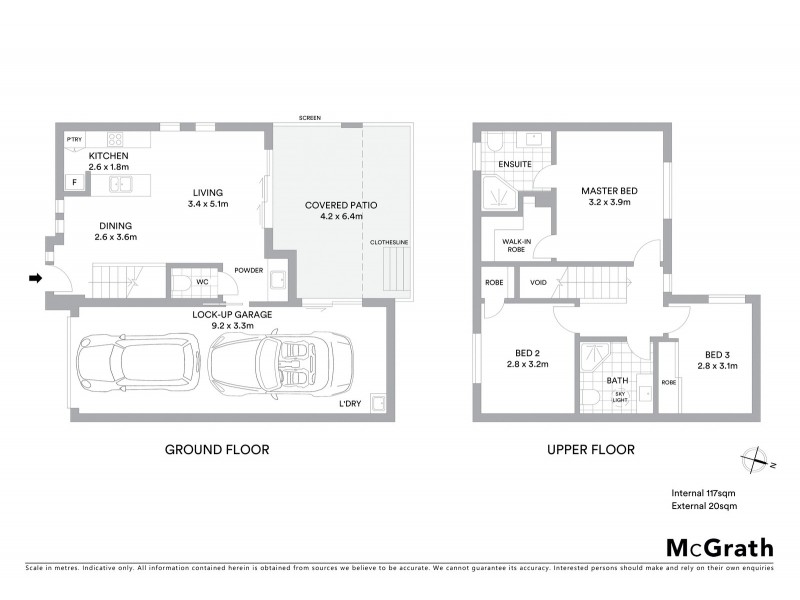 4/46 Wambool Street, Bulimba QLD 4171 Floorplan