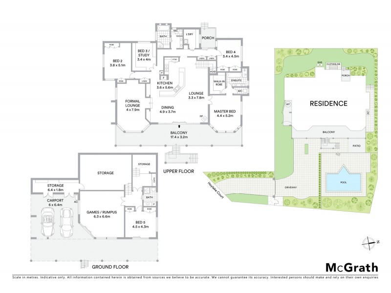 5 Hoylake Court, Cornubia QLD 4130 Floorplan