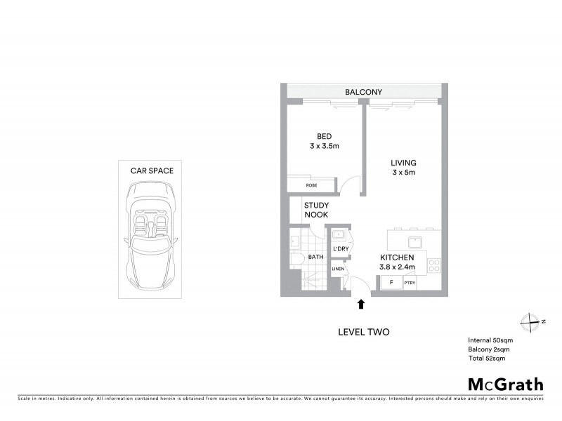 20209/37 Longland Street, Newstead QLD 4006 Floorplan