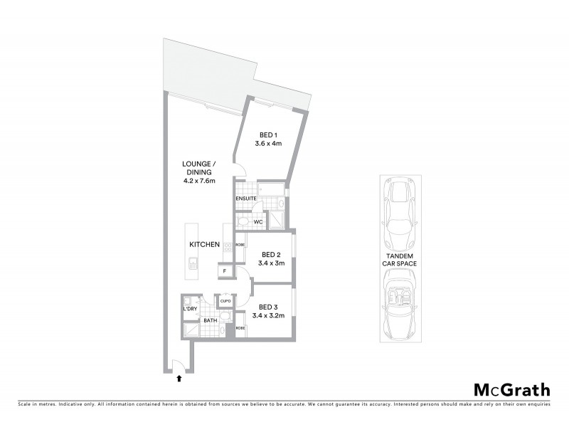 1103/100 Quay Street, Brisbane City QLD 4000 Floorplan