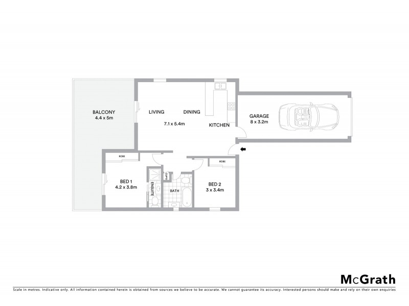 2/50 Dutton Street, Hawthorne QLD 4171 Floorplan