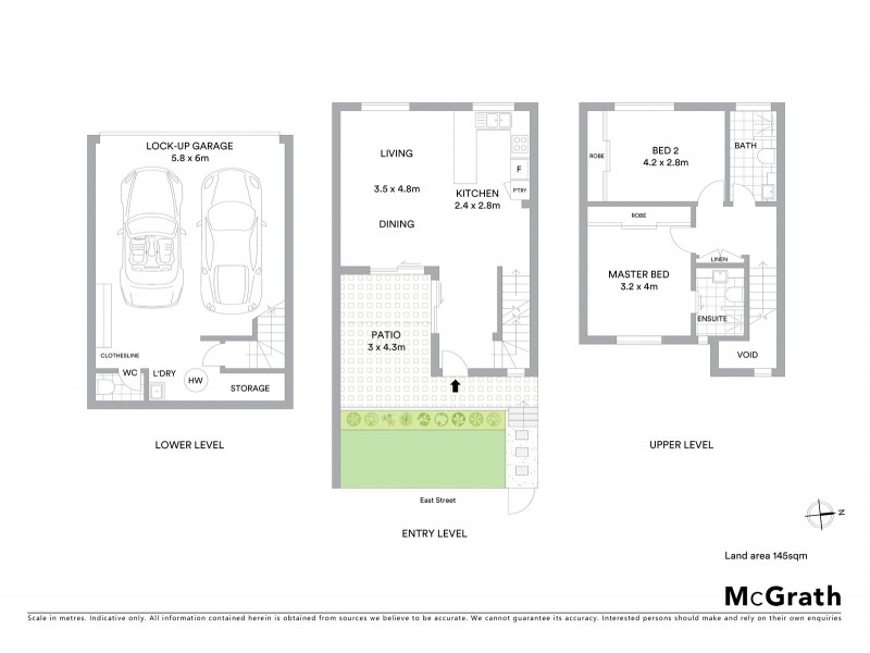 3/4 East Street, Camp Hill QLD 4152 Floorplan