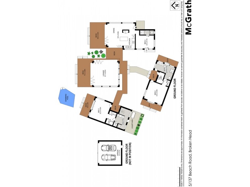 5/137 Beach Road, Broken Head NSW 2481 Floorplan