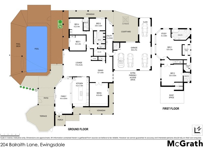 204 Balraith Lane, Ewingsdale NSW 2481 Floorplan
