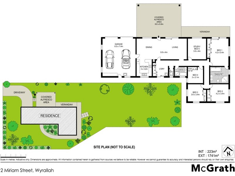2 Miriam Street, Wyrallah NSW 2480 Floorplan