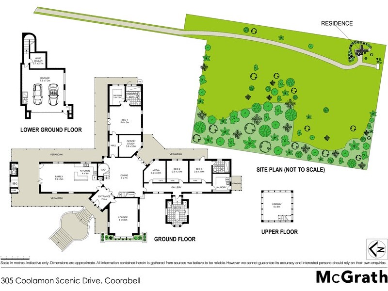 305 Coolamon Scenic Drive, Coorabell NSW 2479 Floorplan