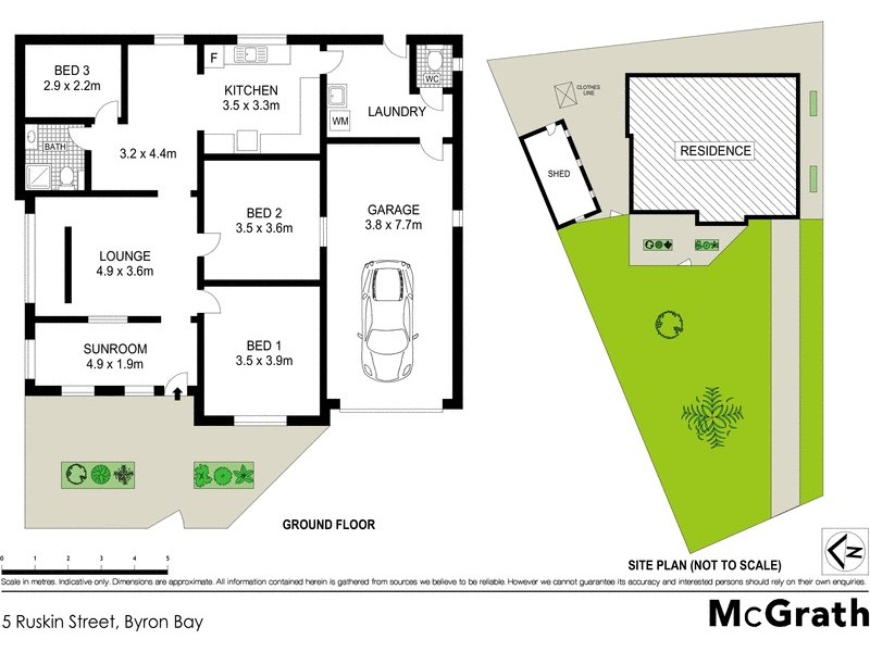 5 Ruskin Street, Byron Bay NSW 2481 Floorplan