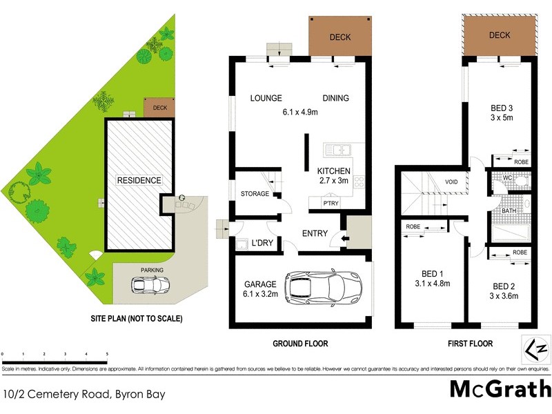 10/2 Cemetery Road, Byron Bay NSW 2481 Floorplan