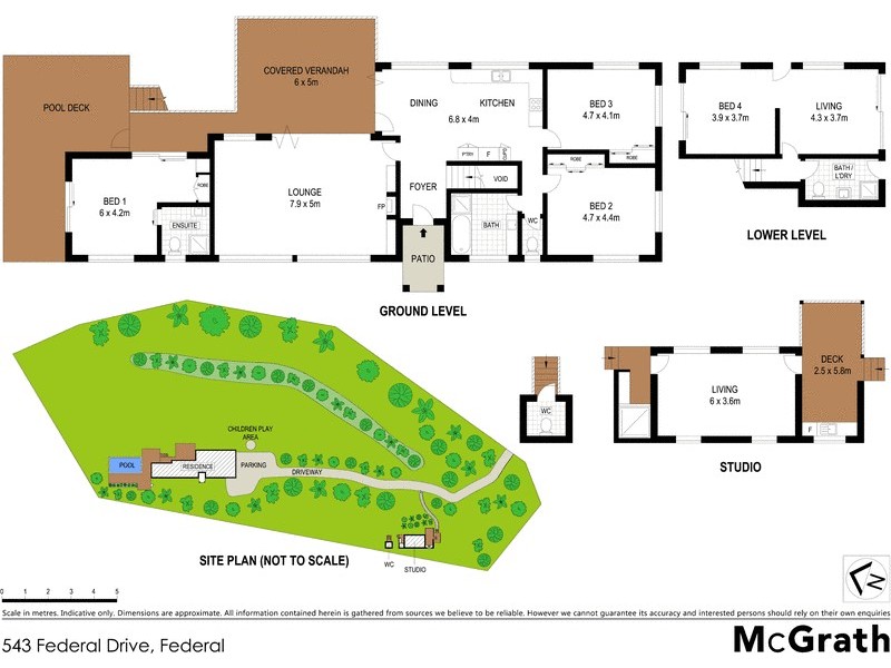 543 Federal Drive, Federal NSW 2480 Floorplan
