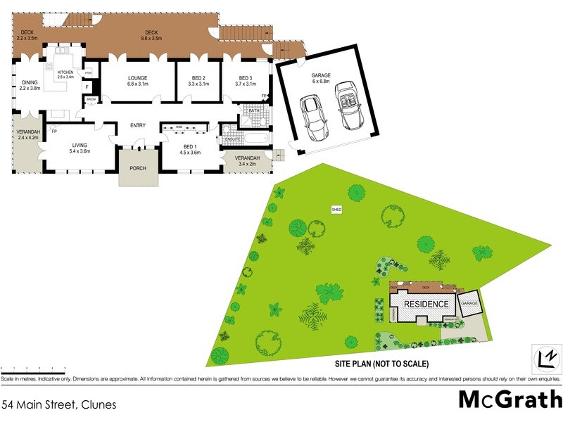 54 Main Street, Clunes NSW 2480 Floorplan