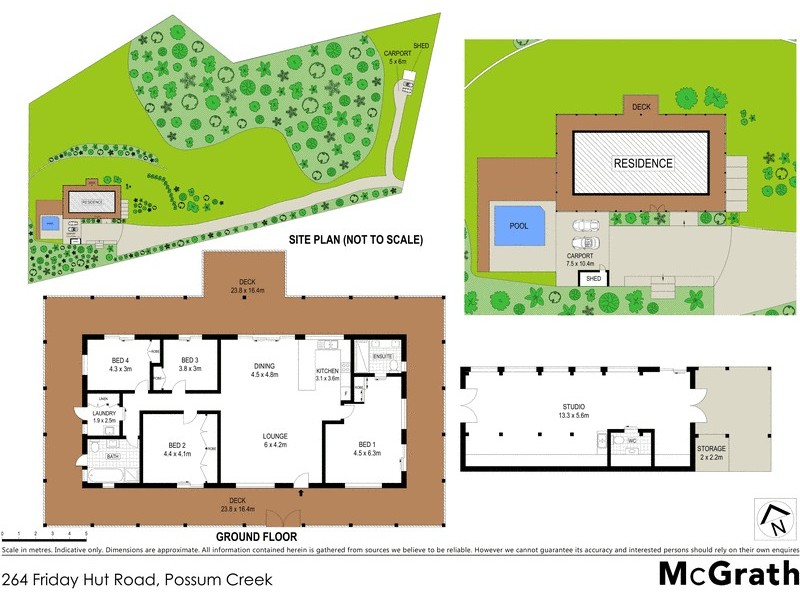 264 Friday Hut Road, Possum Creek NSW 2479 Floorplan