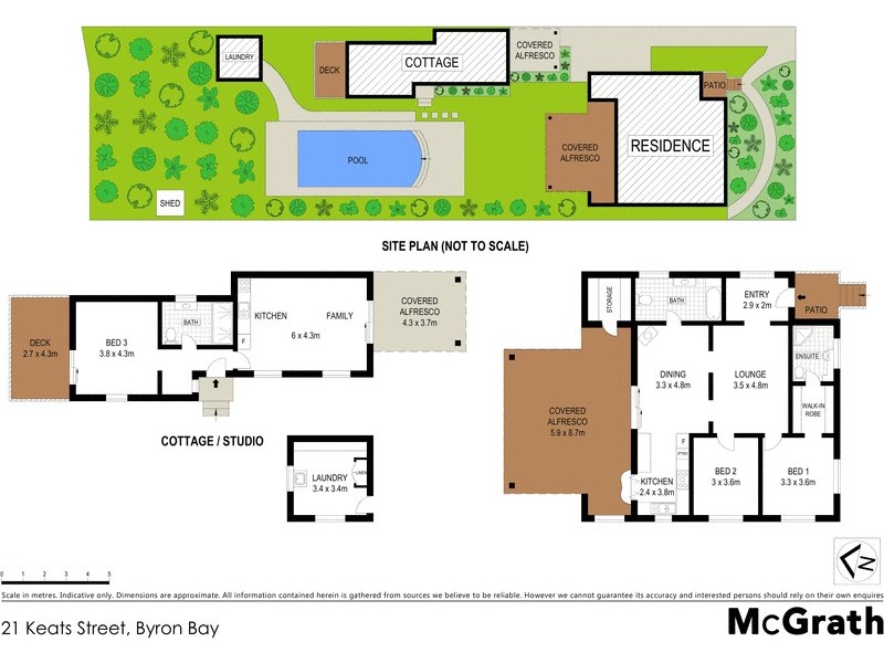 21 Keats Street, Byron Bay NSW 2481 Floorplan