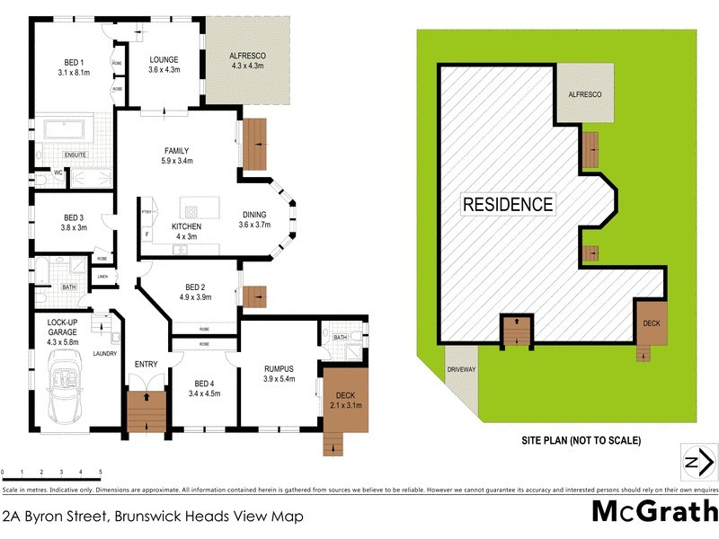 2A Byron Street, Brunswick Heads NSW 2483 Floorplan