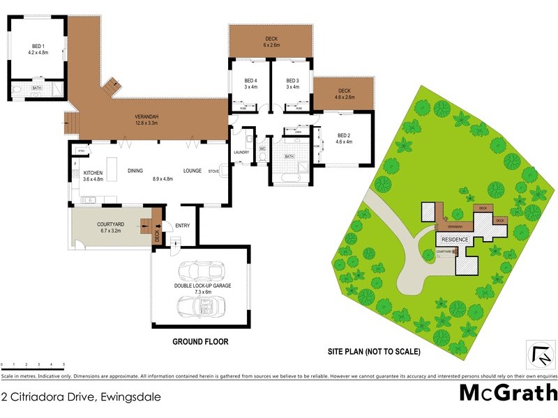 2 Citriadora Drive, Ewingsdale NSW 2481 Floorplan