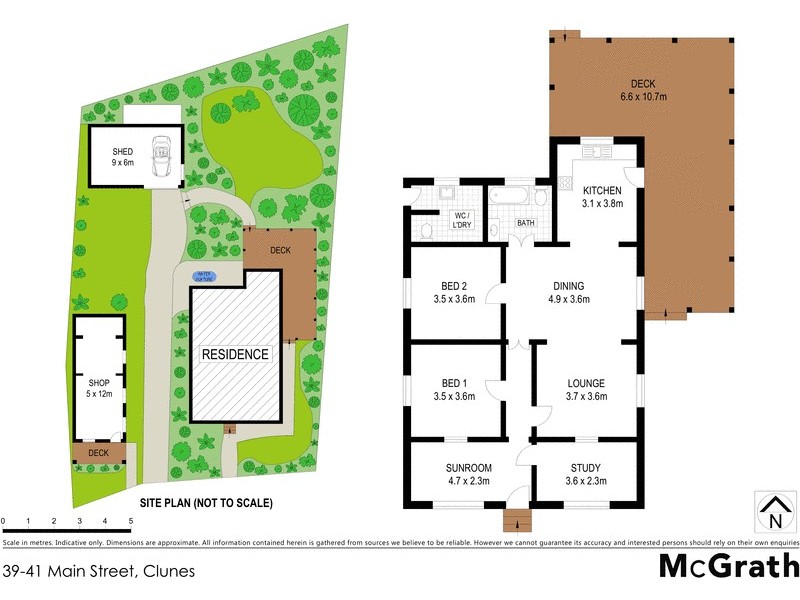 39-41 Main Street, Clunes NSW 2480 Floorplan