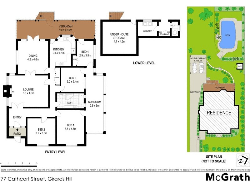 77 Cathcart Street, Girards Hill NSW 2480 Floorplan