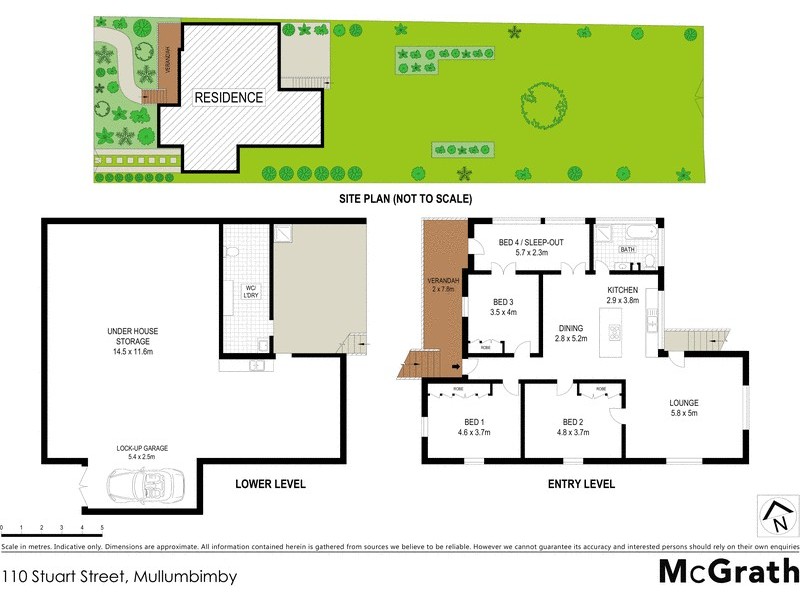 110 Stuart Street, Mullumbimby NSW 2482 Floorplan