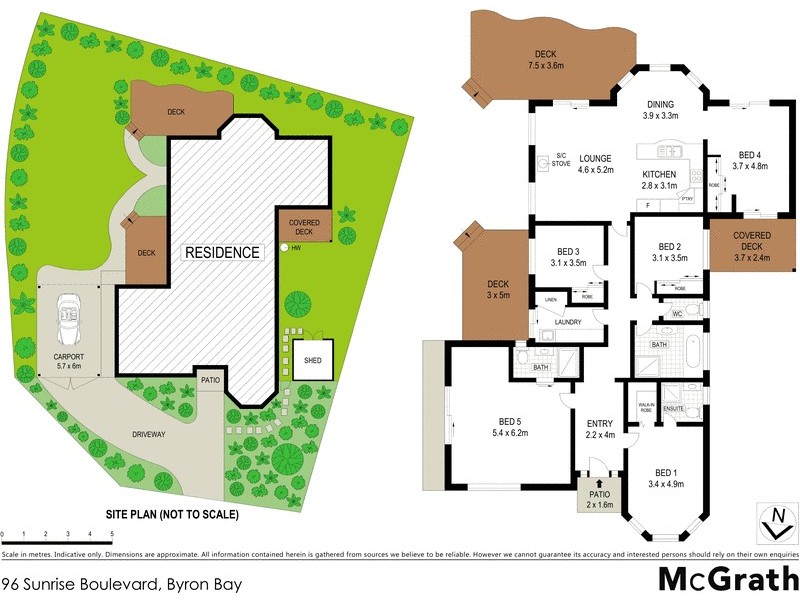 96 Sunrise Boulevard, Byron Bay NSW 2481 Floorplan