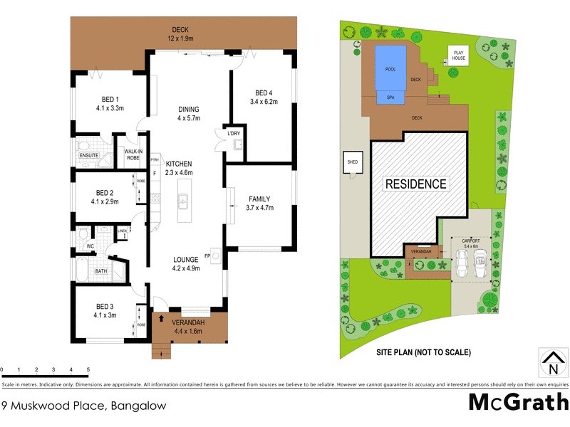 9 Muskwood Place, Bangalow NSW 2479 Floorplan