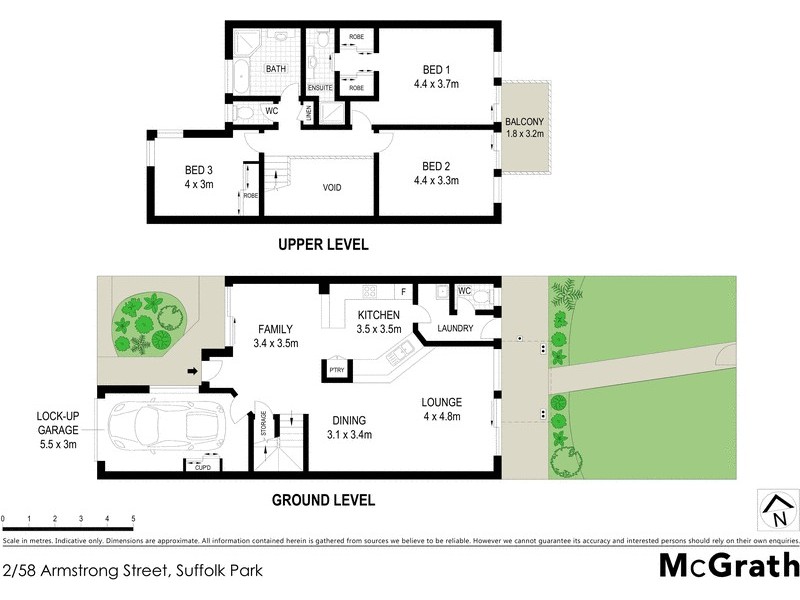 2/58 Armstrong Street, Suffolk Park NSW 2481 Floorplan