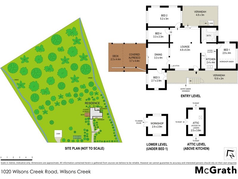 1020 Wilsons Creek Road, Wilsons Creek NSW 2482 Floorplan