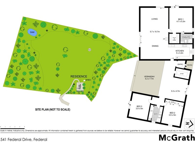541 Federal Drive, Federal NSW 2480 Floorplan