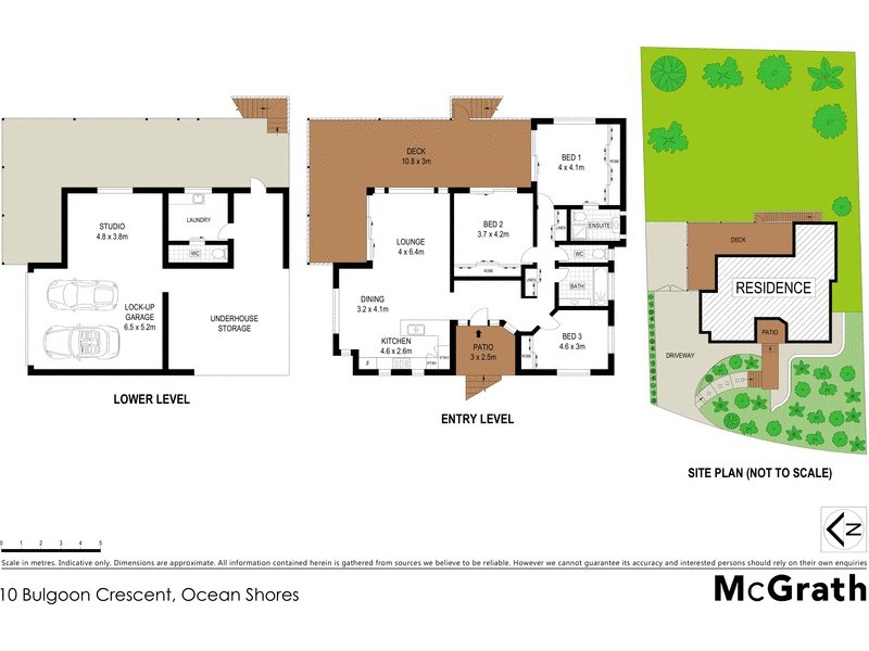 10 Bulgoon Crescent, Ocean Shores NSW 2483 Floorplan