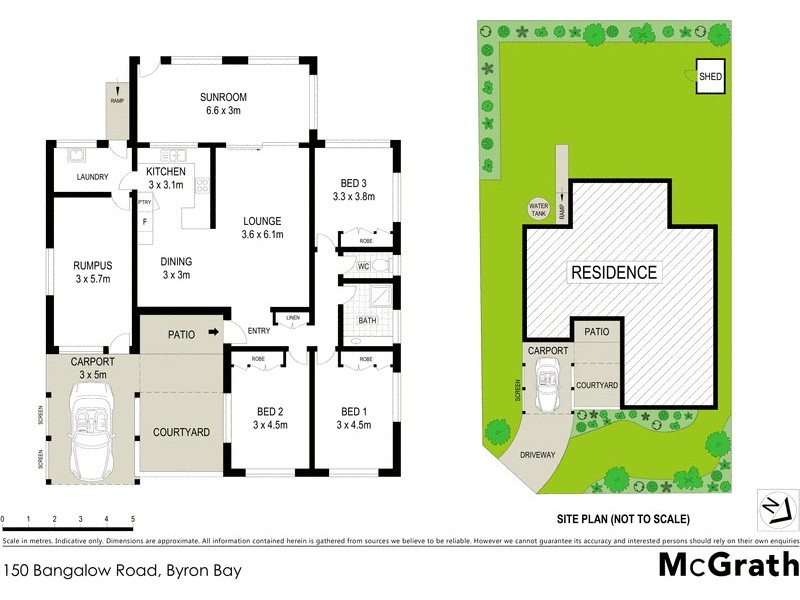 150 Bangalow Road, Byron Bay NSW 2481 Floorplan