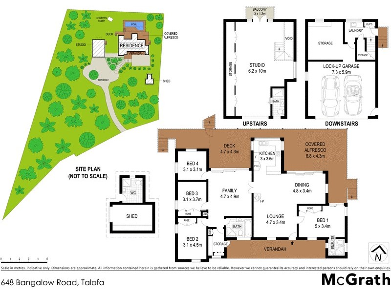 648 Bangalow Road, Talofa NSW 2481 Floorplan