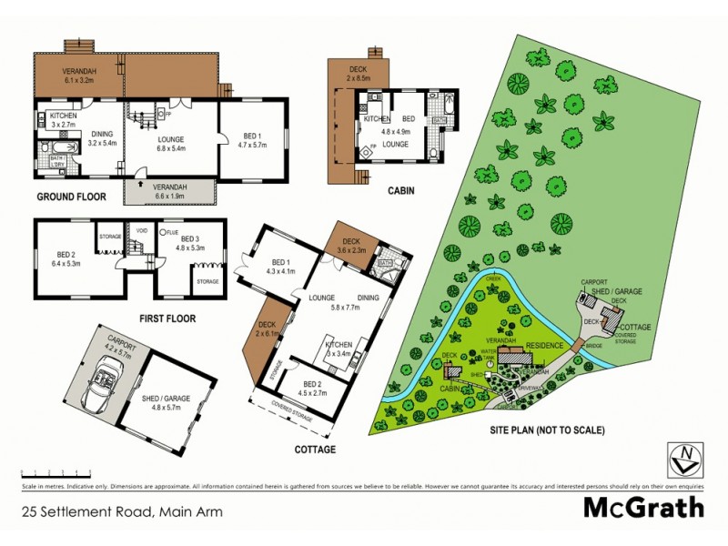 25 Settlement Road, Main Arm NSW 2482 Floorplan