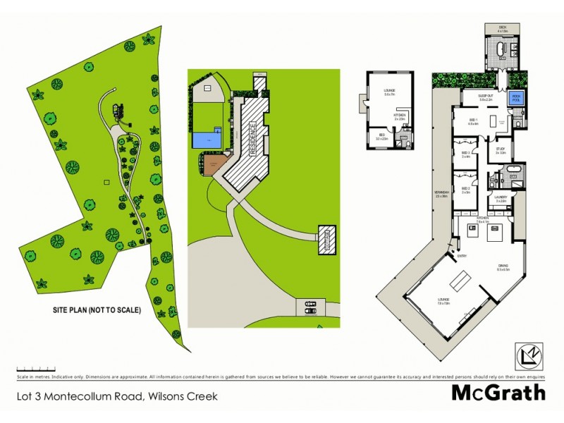 Lot 3 Montecollum Road, Wilsons Creek NSW 2482 Floorplan