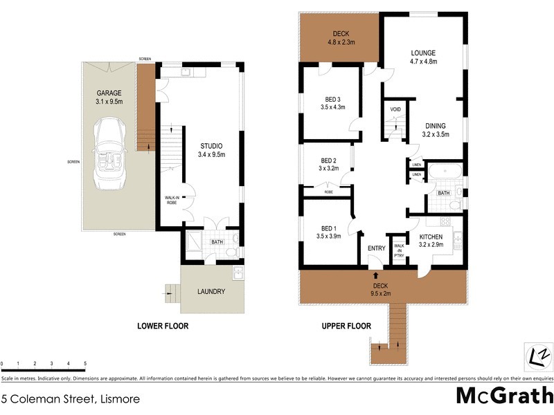 5 Coleman Street, Lismore NSW 2480 Floorplan