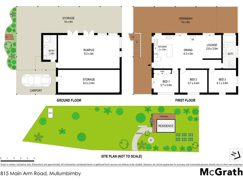 815 Main Arm Road, Mullumbimby NSW 2482 Floorplan