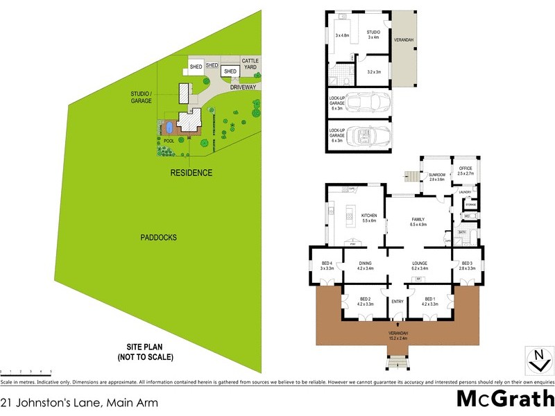 21 Johnstons Lane, Main Arm NSW 2482 Floorplan