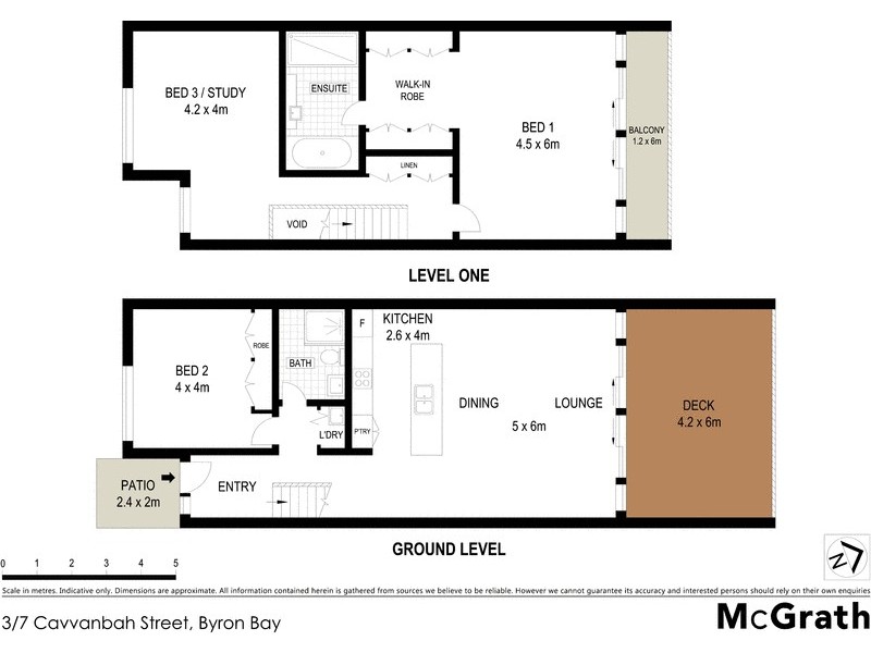 3/7 Cavvanbah Street, Byron Bay NSW 2481 Floorplan