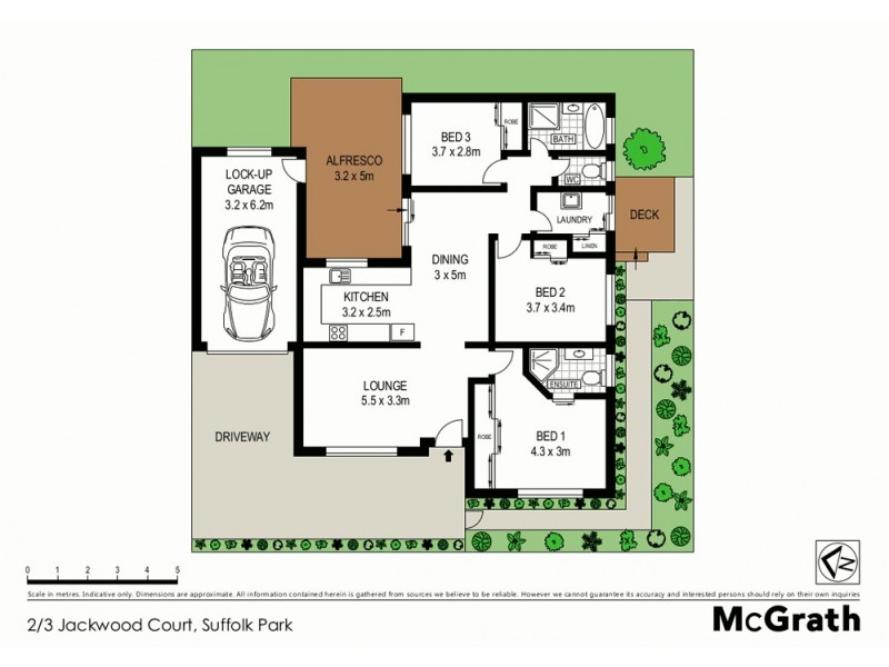 2/3 Jackwood Court, Suffolk Park NSW 2481 Floorplan