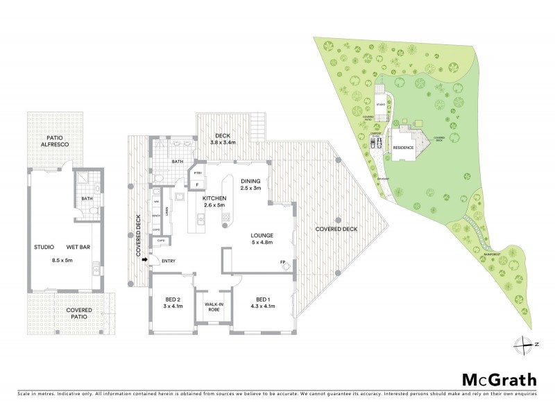 34 Blackbean Road, Wilsons Creek NSW 2482 Floorplan