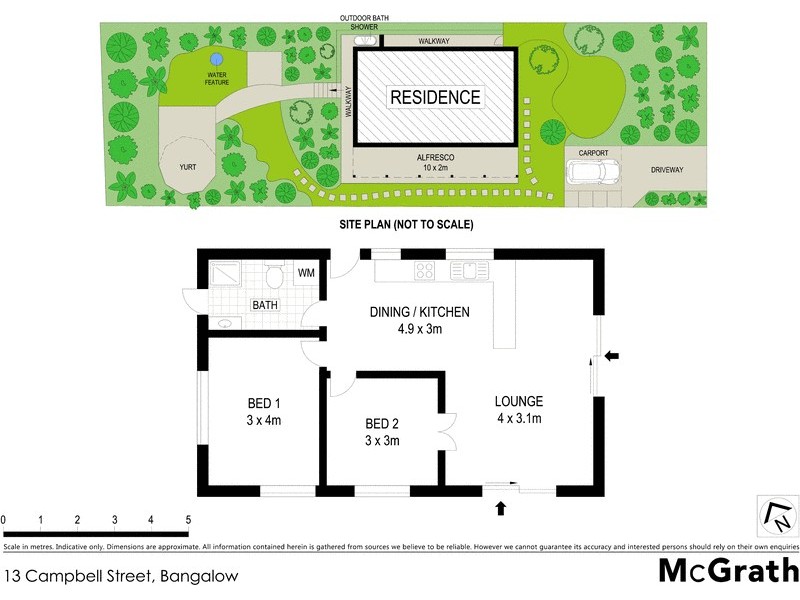 13 Campbell Street, Bangalow NSW 2479 Floorplan