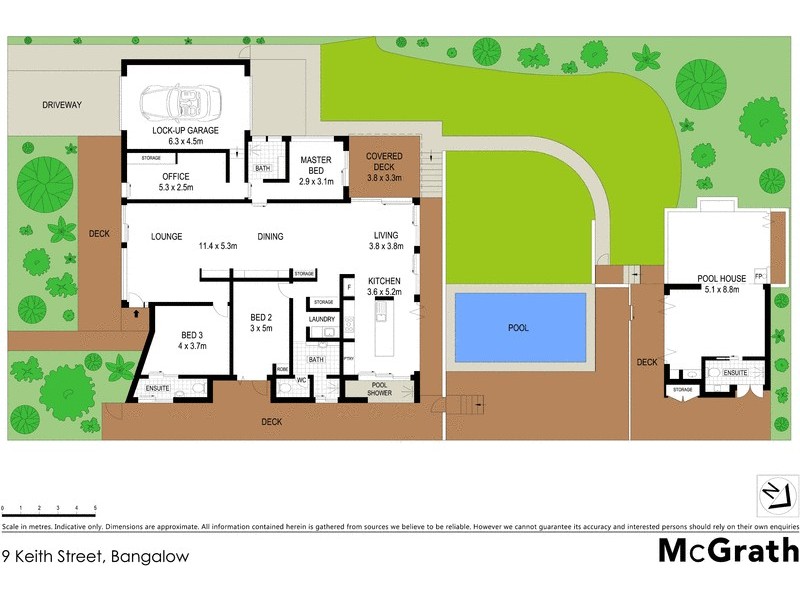 9 Keith Street, Bangalow NSW 2479 Floorplan