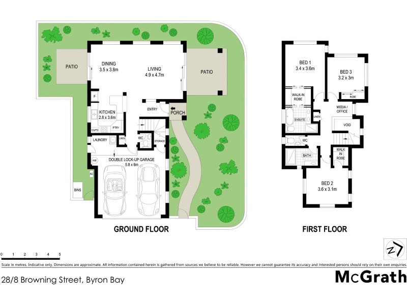 28-30 and 34-35 ‘Seadrift’ 8 Browning Street, Byron Bay NSW 2481 Floorplan