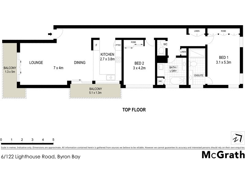 6/122 Lighthouse Road, Byron Bay NSW 2481 Floorplan