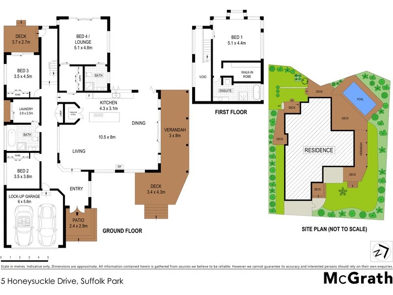 5 Honeysuckle Drive, Suffolk Park NSW 2481 Floorplan