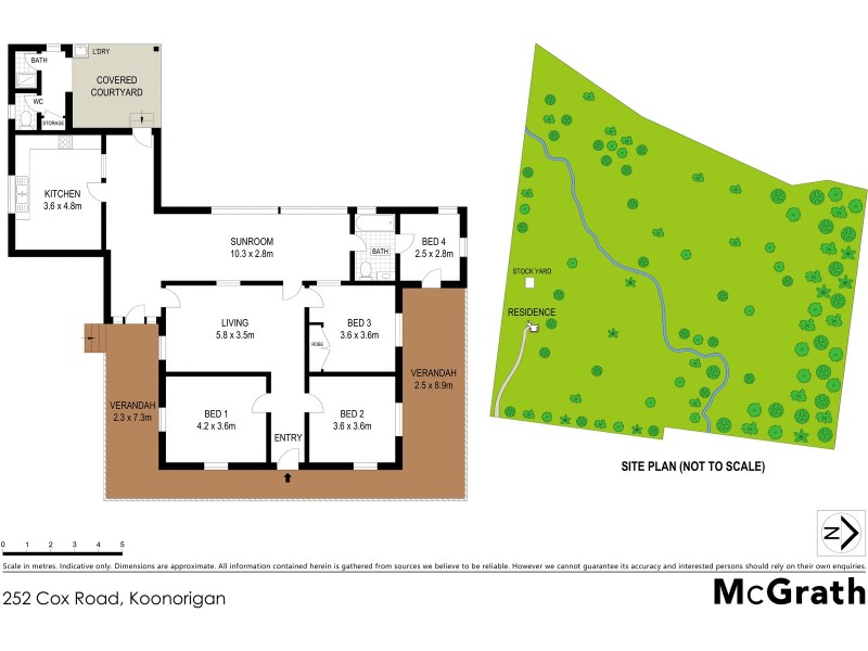 252 Cox Road, Koonorigan NSW 2480 Floorplan