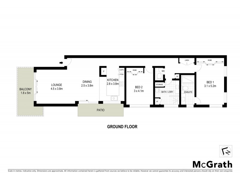 2/122 Lighthouse Road, Byron Bay NSW 2481 Floorplan