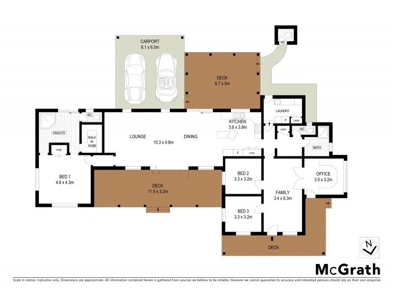 1261 Teven Road, Alstonville NSW 2477 Floorplan