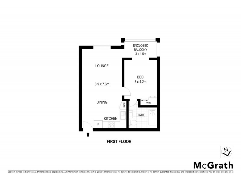 17/2 Rajah Road, Ocean Shores NSW 2483 Floorplan