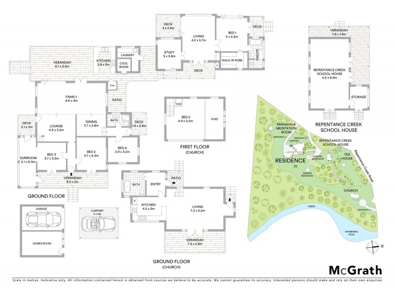 450 Repentance Creek Road, Rosebank NSW 2480 Floorplan