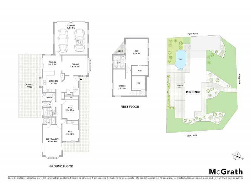 23 Teak Circuit, Suffolk Park NSW 2481 Floorplan